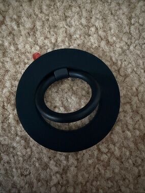 Black Magnetic Ring Grip Cell Phone Accessory
